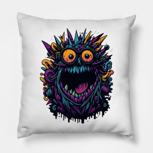 Happy Alien Pillow