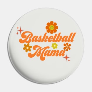 Basketball Mama - 70s style Pin