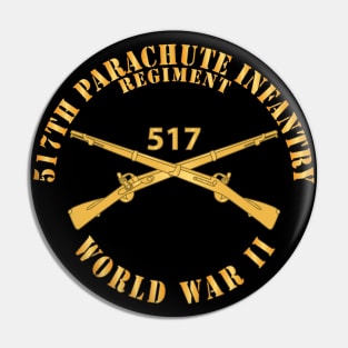 517th Parachute Infantry Regiment - WWII w Branch X 300 Pin