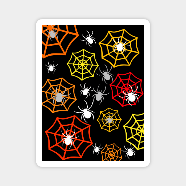 HAPPY Halloween Creepy Crawlers Magnet by SartorisArt1