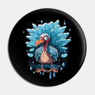 Cold Turkey Funny Pun Gift Funny Joke Gift Funny Pun Pin