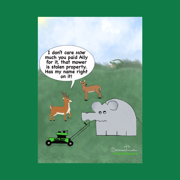 Enormously Funny Cartoons Deer not Deere by Enormously Funny Cartoons