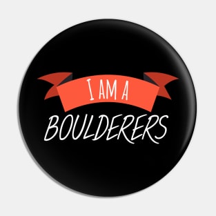 I am a boulderers Pin