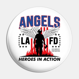 Los Angeles Firefighters Department LAFD Pin