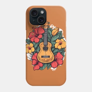 Hawaii Tropical Uke Ukulele Phone Case