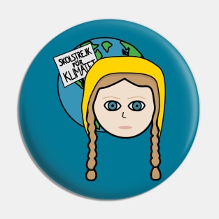 Greta Thunberg 2 Pin