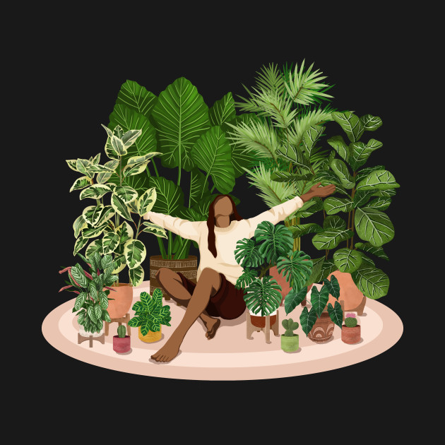 Discover Plant lady 11 - Plant Lover - T-Shirt