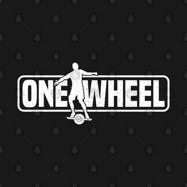 Onewheel Rider by Funky Prints Merch