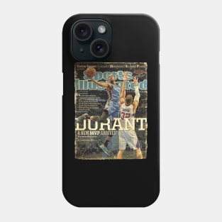 COVER SPORT - SPORT ILLUSTRATED - DURANT A NEW MVP Phone Case