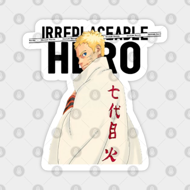 IRREPLACEABLE HERO - UZUMAKI NARUTO Magnet by Skywiz