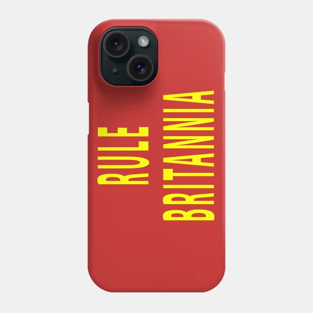 Rule Britannia Phone Case by Lyvershop