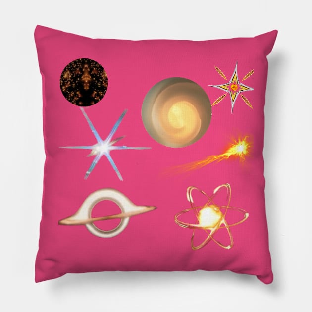 Amezing universel art Design. Pillow by Dilhani