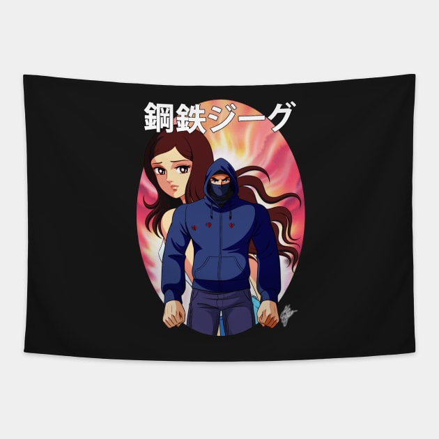 Kotetsu Jigu Tapestry by MarcoAlbiero