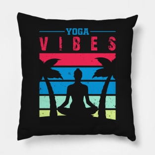 Yoga vibes Pillow