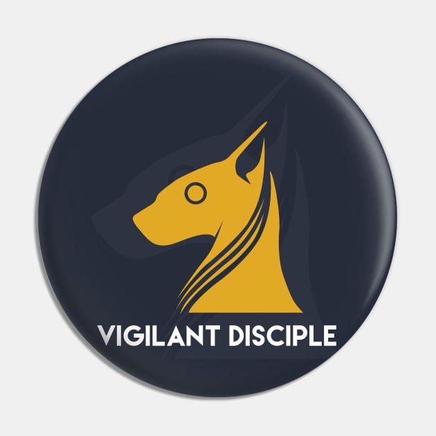 Destiny: Vigilant Disciple Emblem Pin by SykoticApparel