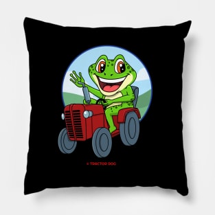 Tractor Critters Frog Pillow