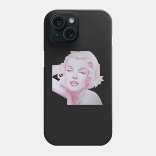 Marylin Munroe in the pink! Phone Case