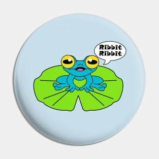 Surfer, The Little Frog Pin