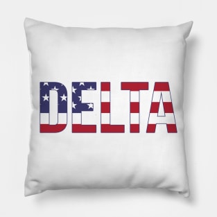 Delta American Pillow
