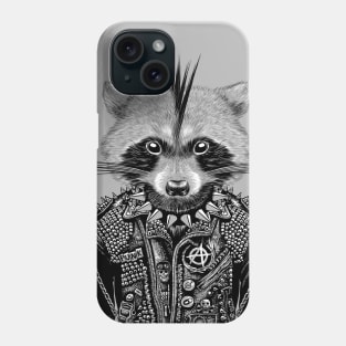 Heavy Metal Raccoon Phone Case