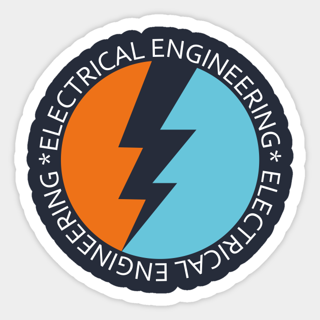 electrical engineering, electric engineer, electrician - Electrical Engineering - Sticker