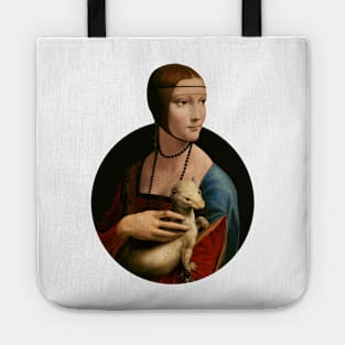 Lady with an Ermine by Da Vinci Tote