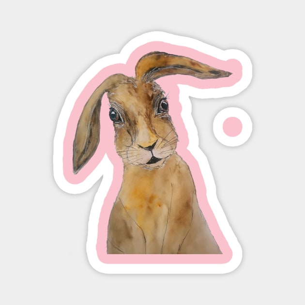 Cuty Bunny Magnet by Liliya