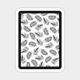 Palm pattern, Palm leaves, Pattern, Fashion print, Funny art, Modern art, Wall art, Print, Minimalistic, Modern, Humor Magnet