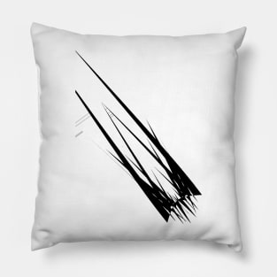 2d abstract ship Pillow