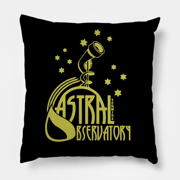 Astral Observatory trasparent Pillow by MadameDaFunkDesign