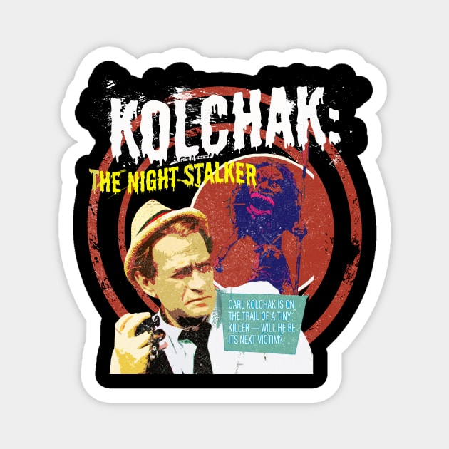 kolchak the night stalker - carl kolchak Magnet by top snail