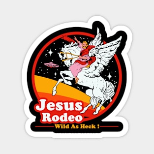 Jesus Rodeo Magnet