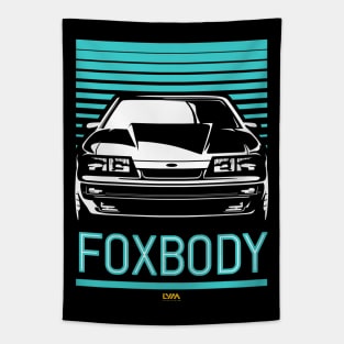 Foxbody 5.0 Ford Mustang 4 Eye Tapestry