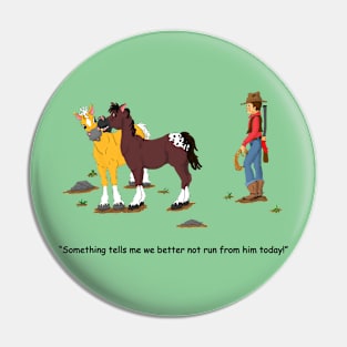 Horse Sense Pin