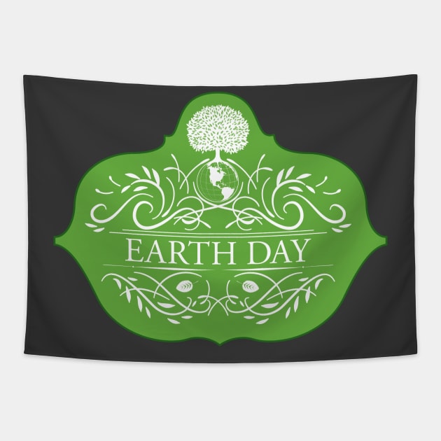 Earth Day Tapestry by SWON Design