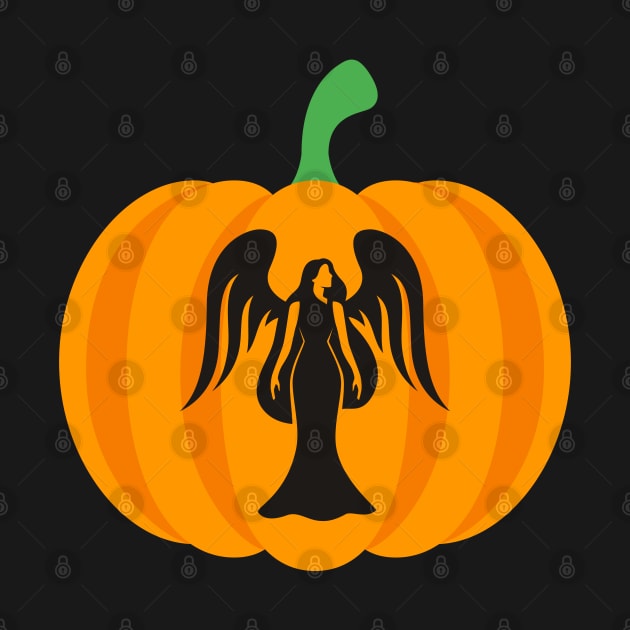 Halloween Jack O Lantern Virgo Zodiac Sign by EndlessDoodles