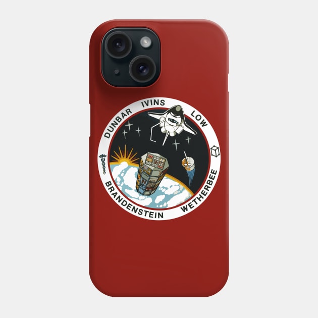 NASA STS-32 Columbia Mission Patch Phone Case by Mandra