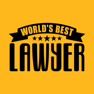 World's Best Lawyer T-Shirt