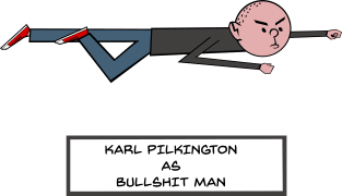 Karl Pilkington - Bullshit Man Magnet