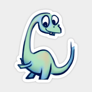 Cute Dinosaur Drawing Magnet