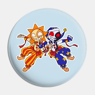 FNaF: SB Daycare Attendants, Sun and Moon Pin