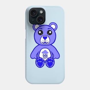 Dark blue Warrior Bear 2.0 Phone Case