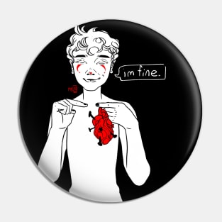 i'm fine Pin