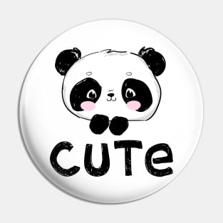 Panda Cute Face Pin