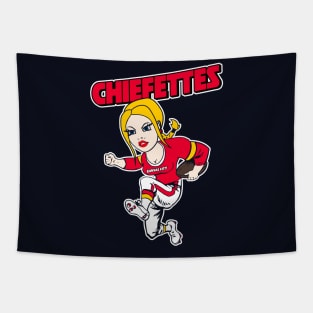 Kansas City Chiefettes Tapestry