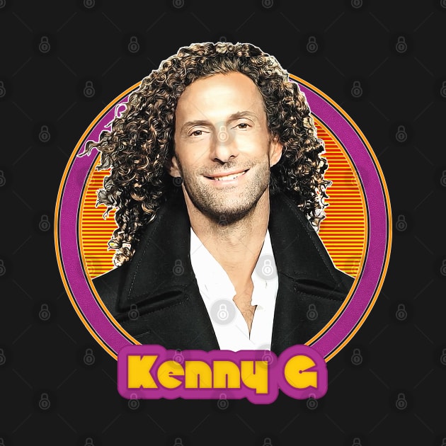 Kenny G // 90s Retro Fan Art Design by DankFutura