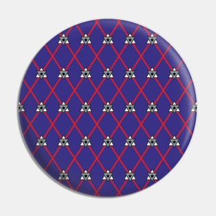 Ornamental Background Pin