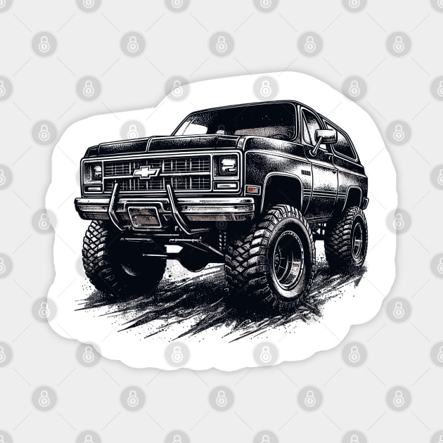 Chevrolet K5 Blazer Magnet by Vehicles-Art