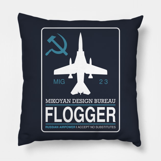 Mig-23 Flogger Pillow by TCP