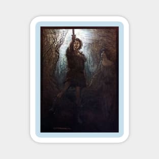 Siegmund the Walsung - The Rhinegold and the Valkyrie - Arthur Rackham Magnet